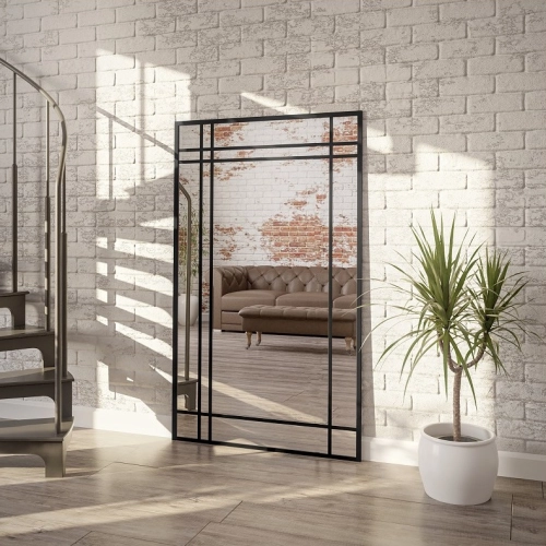 Lustro loft ze szprosami - MARKUS - kolor ramy do wyboru
